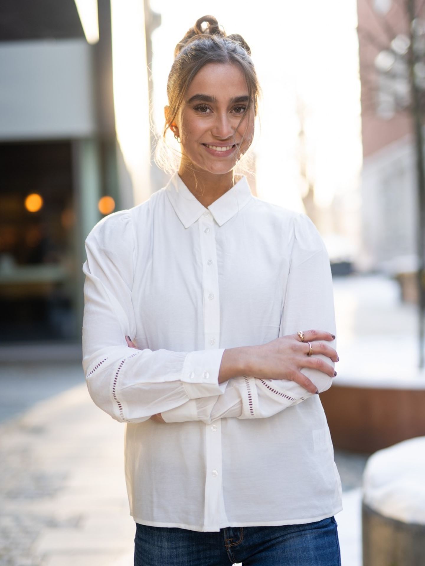 Ellene Melody Embroidery Shirt