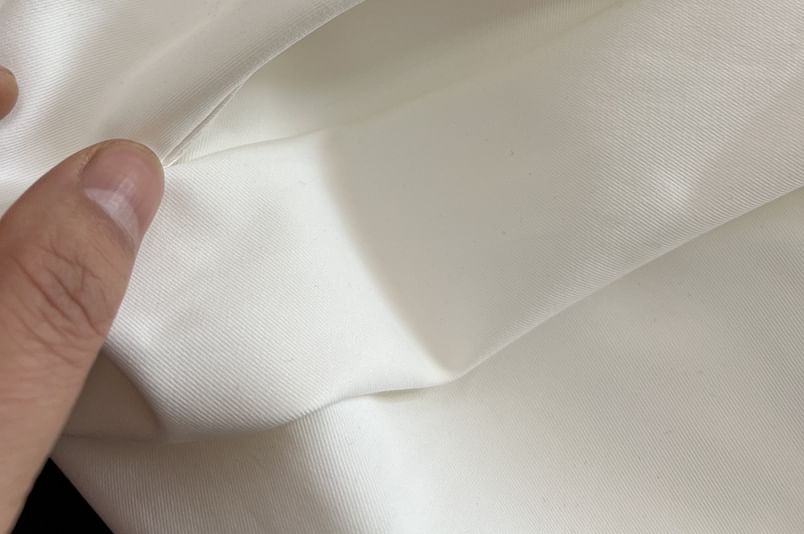 Rosehedge - Midi-A-lijn rok met elastische taille en effen kant