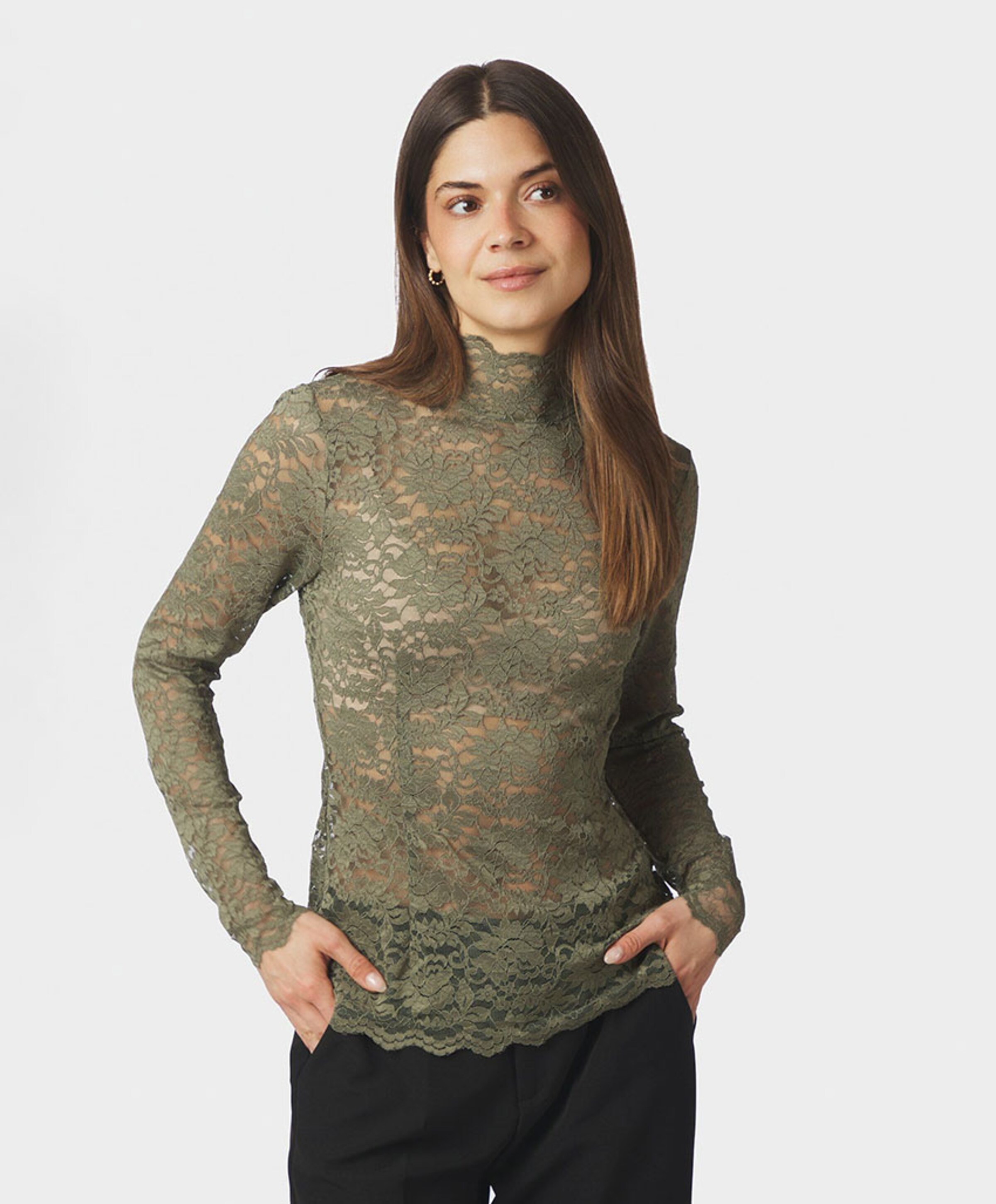 Neo Noir Dames top groen