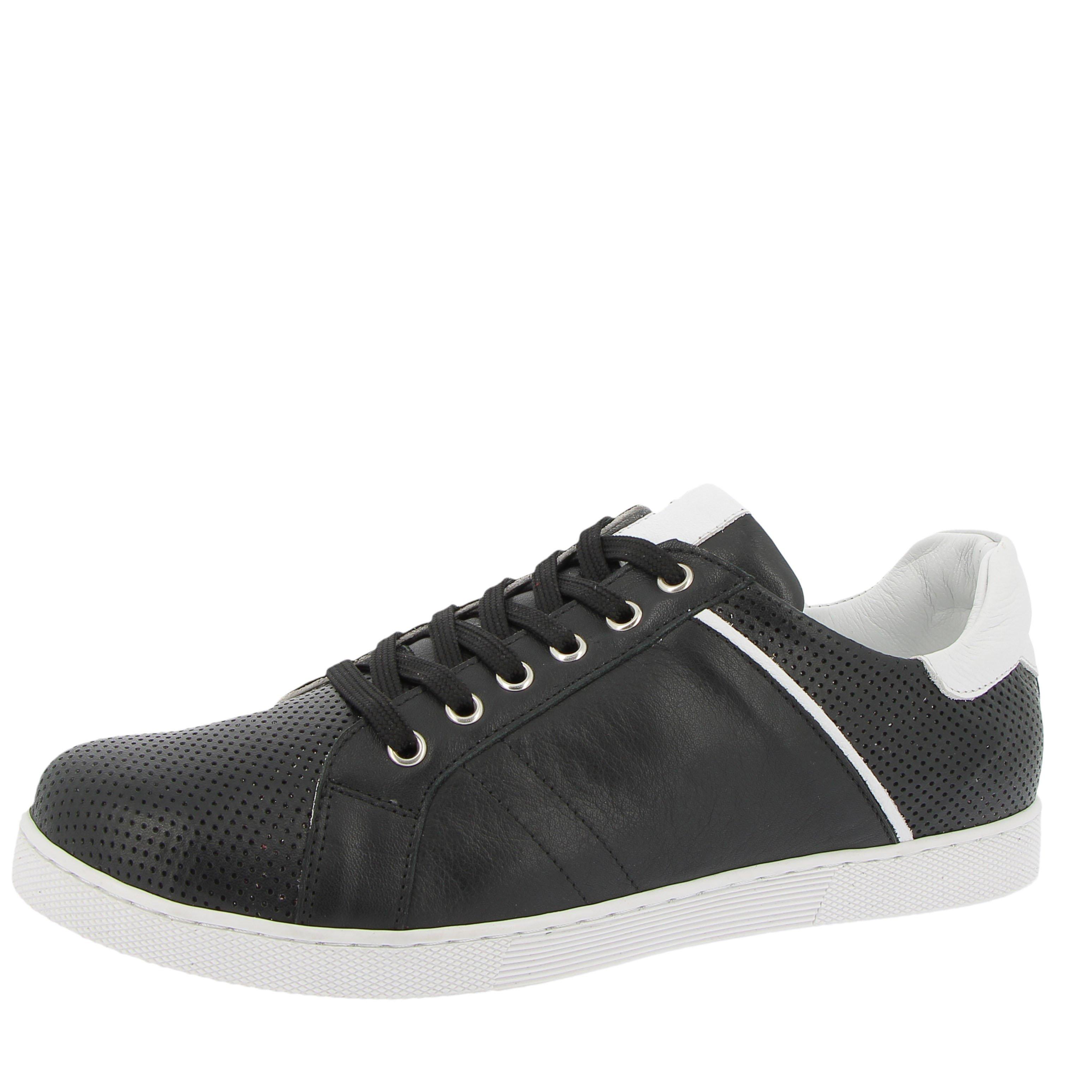Sneakers mit Kontrastdetails und Wechselfußbett