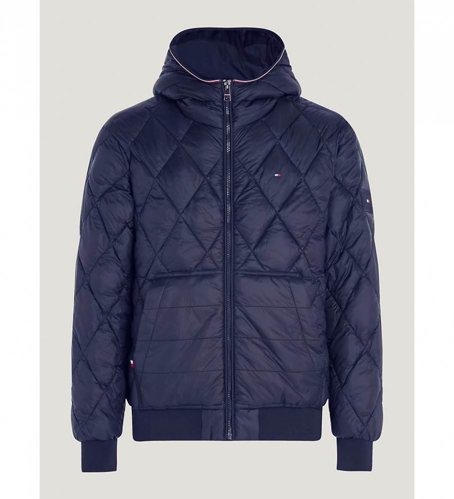 Jaqueta acolchoada Tommy Hilfiger Warm, azul marinho
