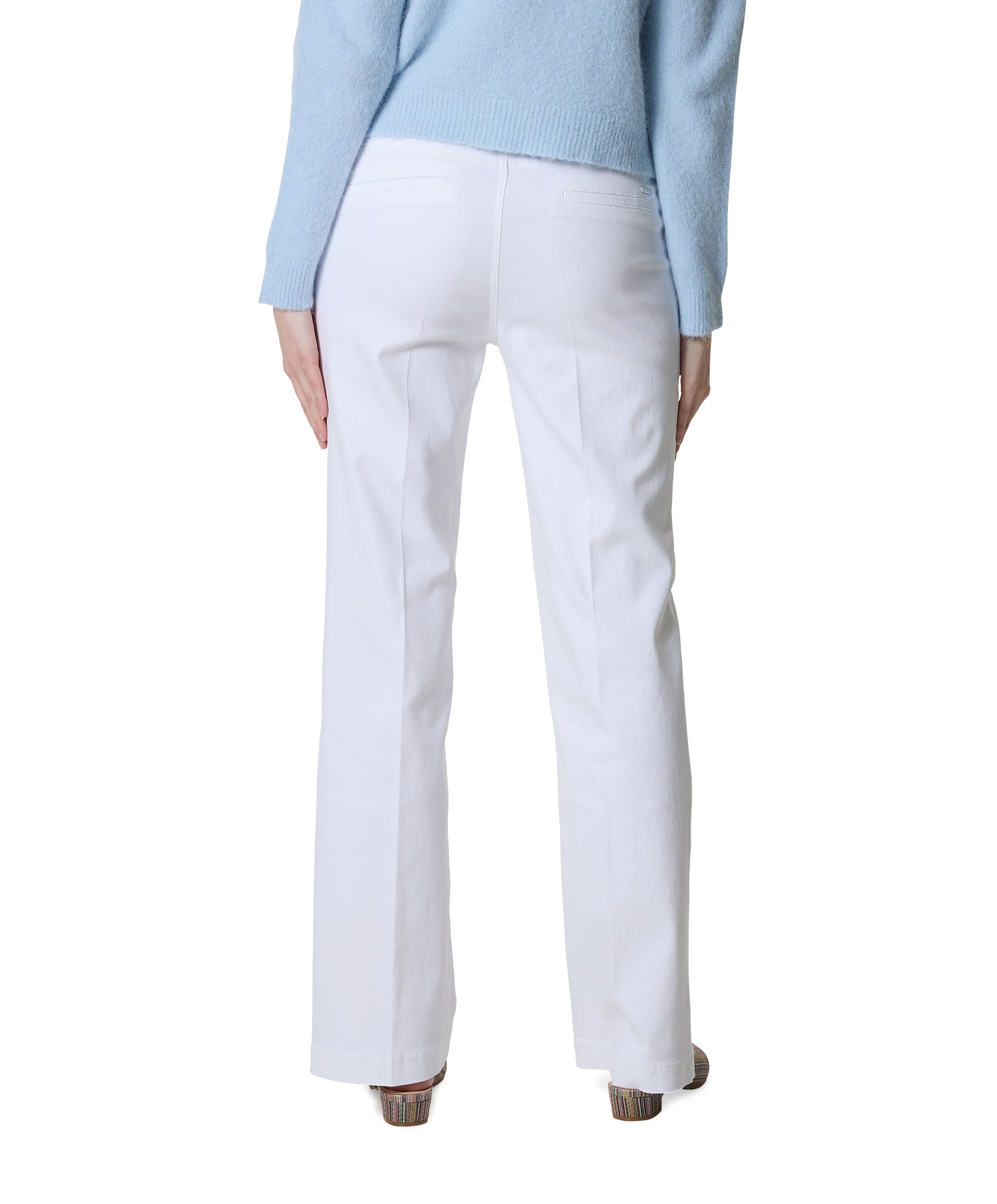 Gardeur Pull On Slim dames jeans wit