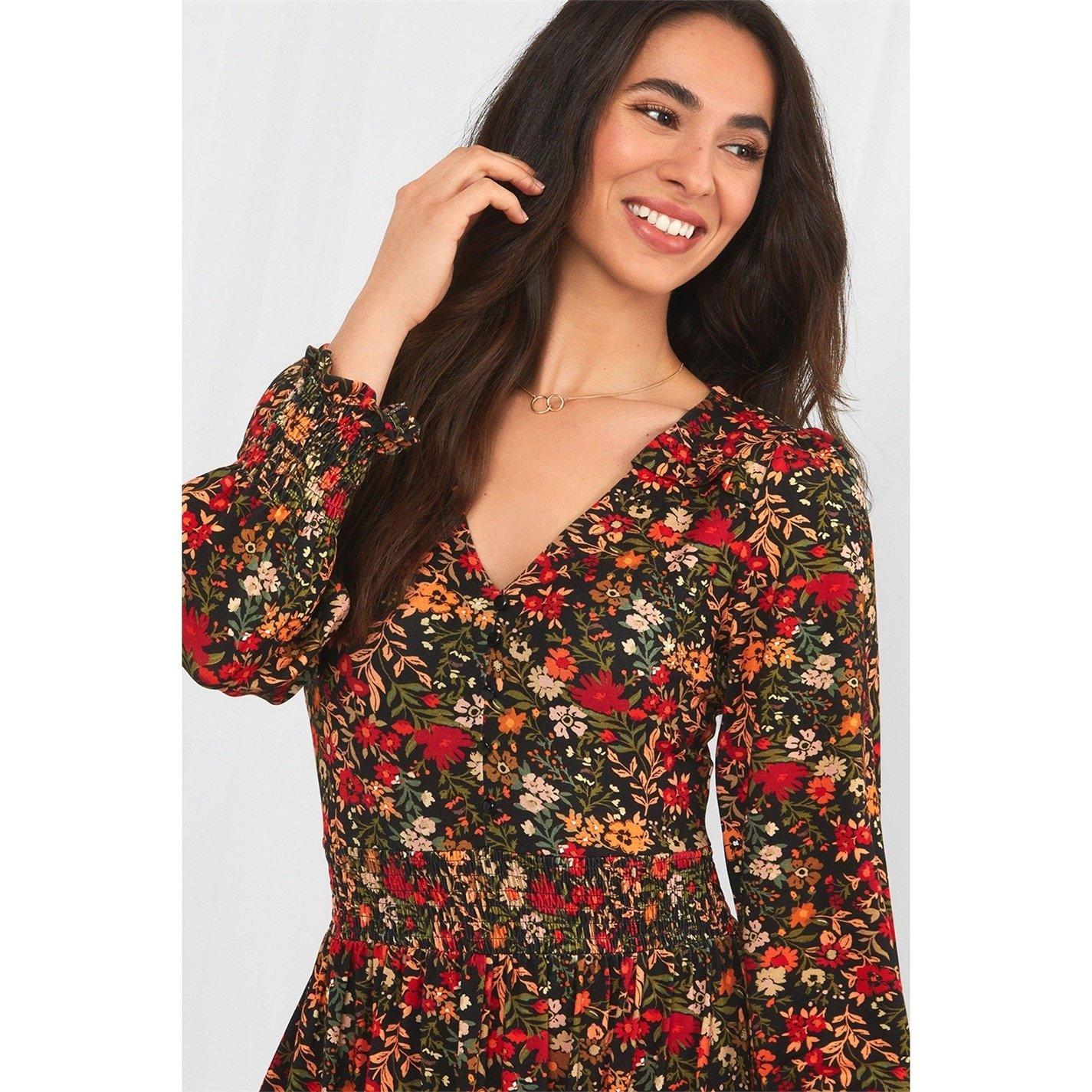 Joe Browns Ladies Floral V Neck Maxi Dress
