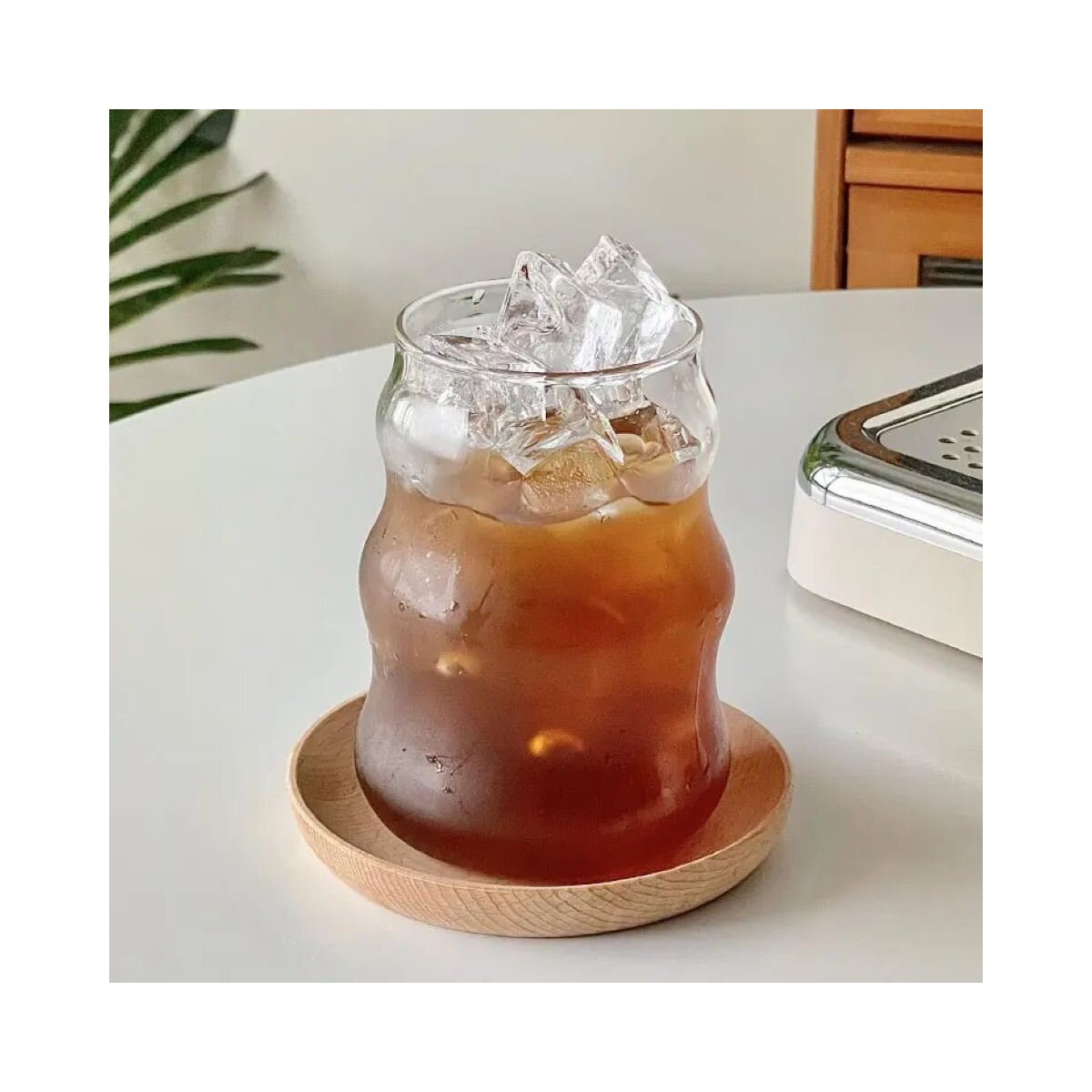 Glas Bubble Getränkebecher 4er Set Cocktail- 550 ml