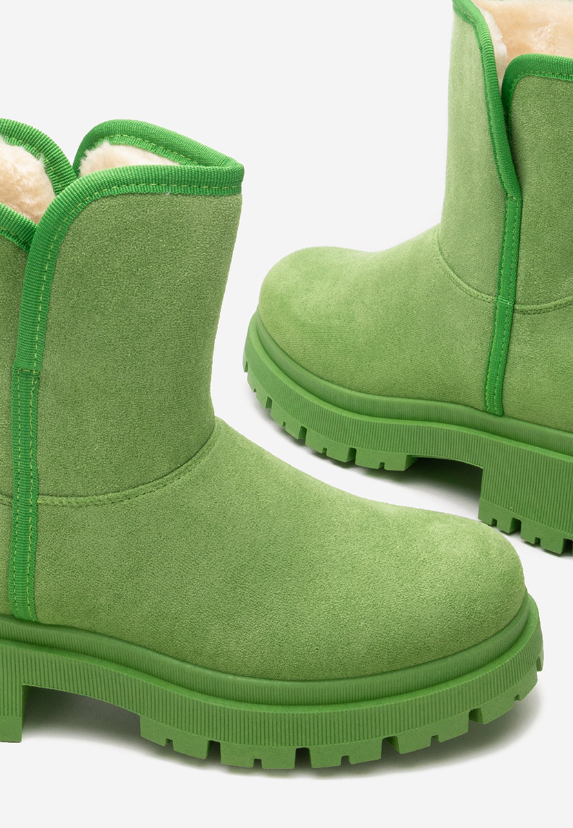 Bottes de neige femme vert Octavia