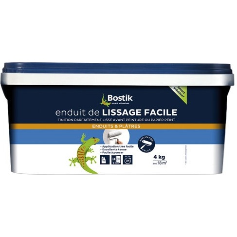 Enduit lissage facile pâte rouleau 4kg