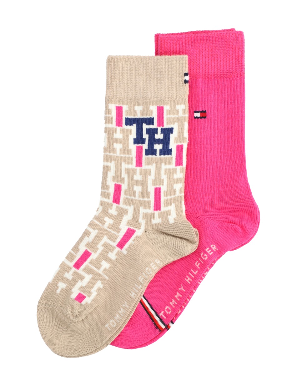 SOCK 2P MONOGRAM