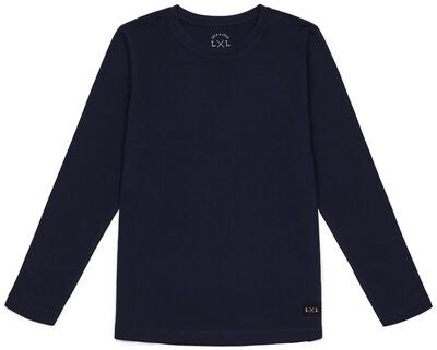 Luca & Lola Abel Langermet T-Skjorte 2-pack, Navy/Stripes