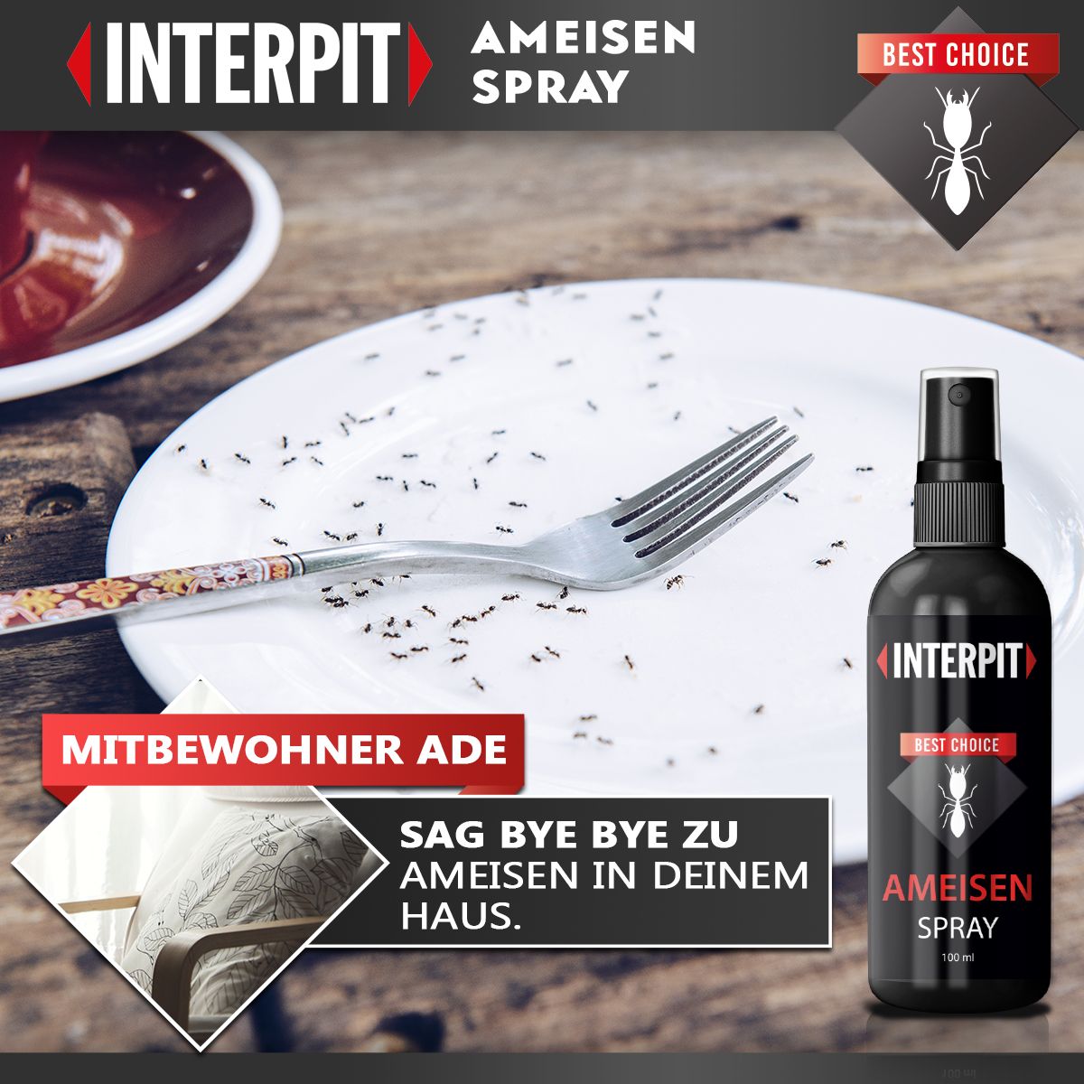 Interpit® | Anti Ameisen Spray