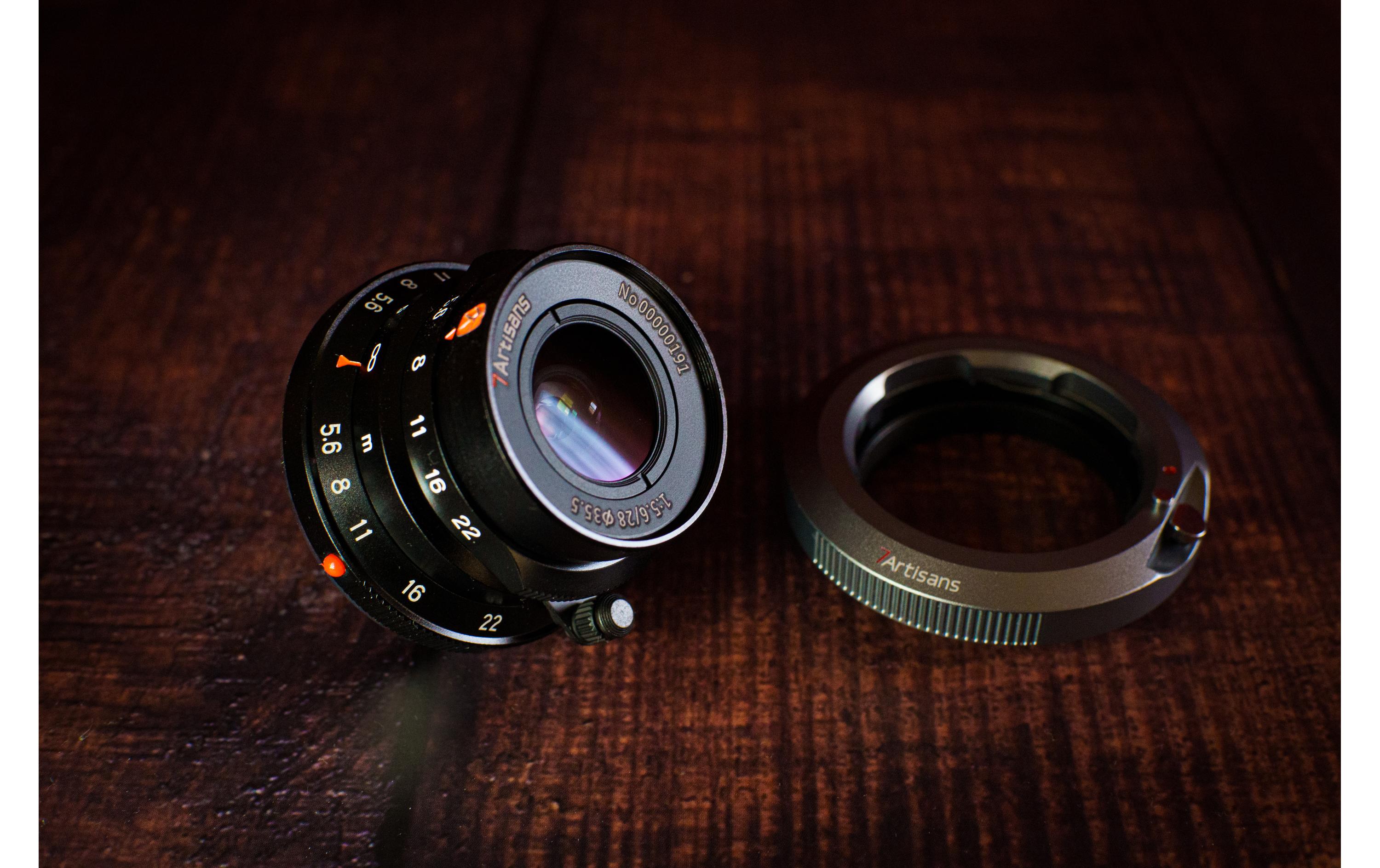 Festbrennweite 28mm F/5.6 – Leica M<br>Vollformat-Objektiv für Leica M