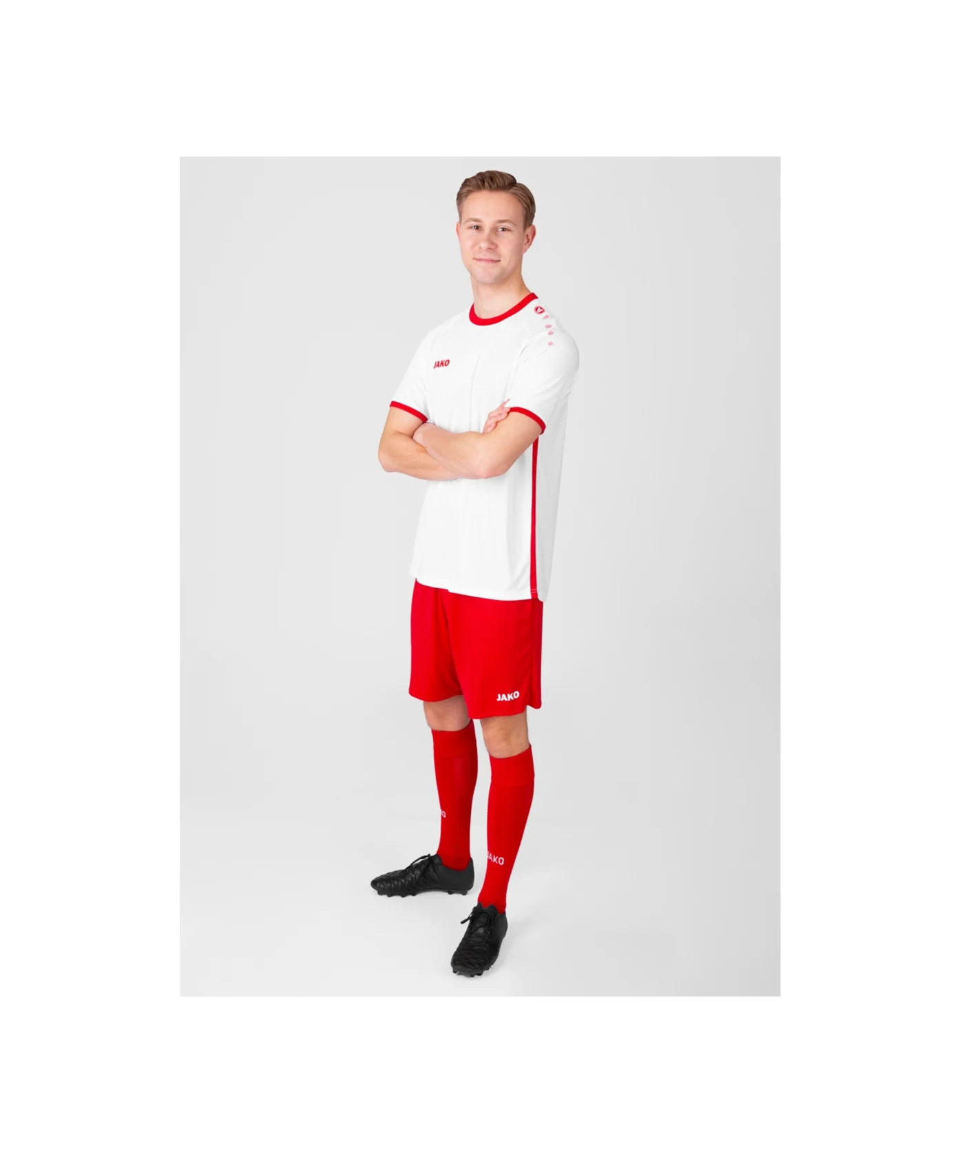 JAKO Primera KA Trikot Weiss Rot F011