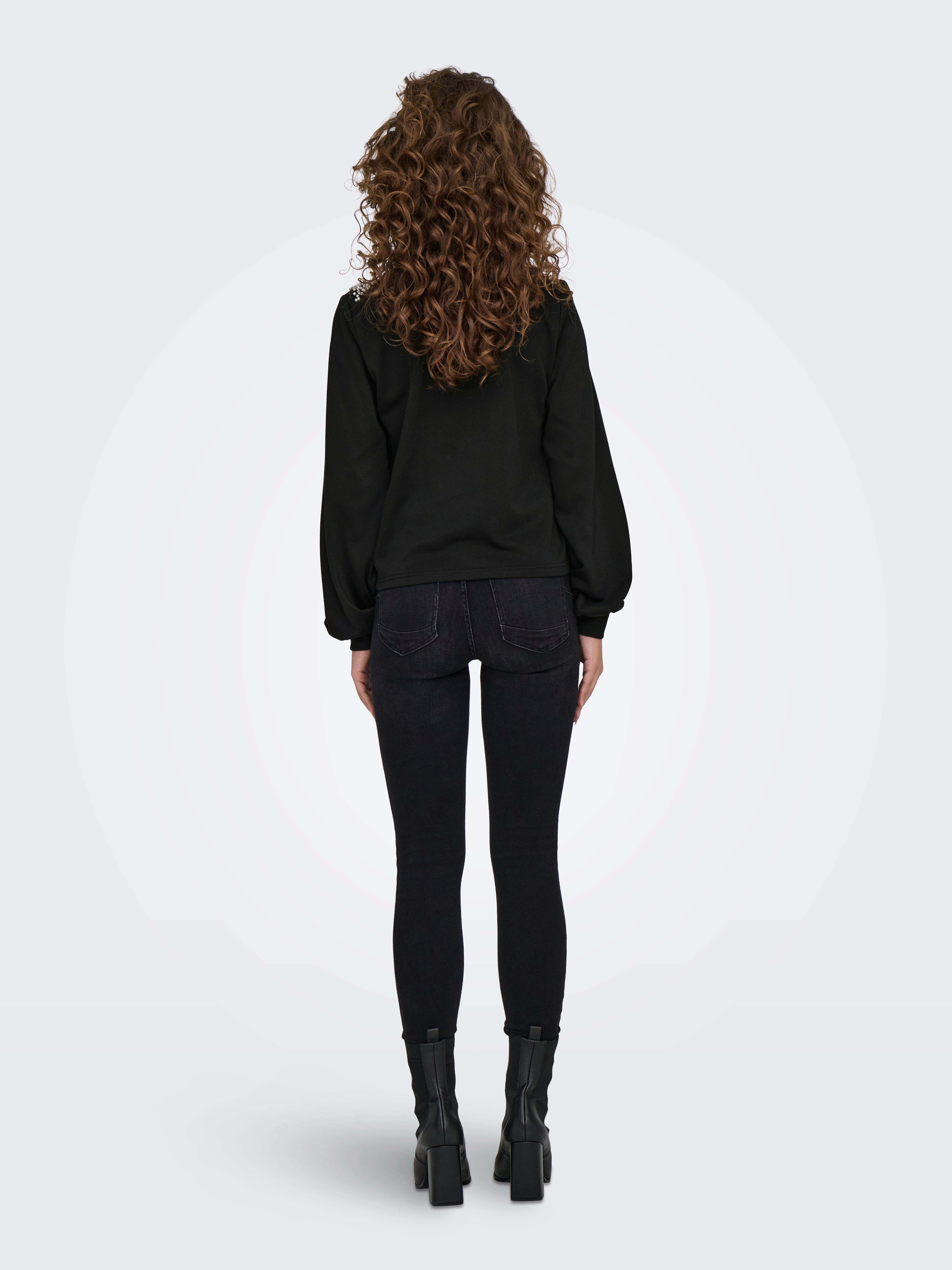 JDYPAISLEY Sweatshirt Black