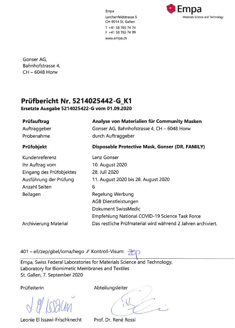 Mundschutz Hygienemasken à 50 Stk. schwarz