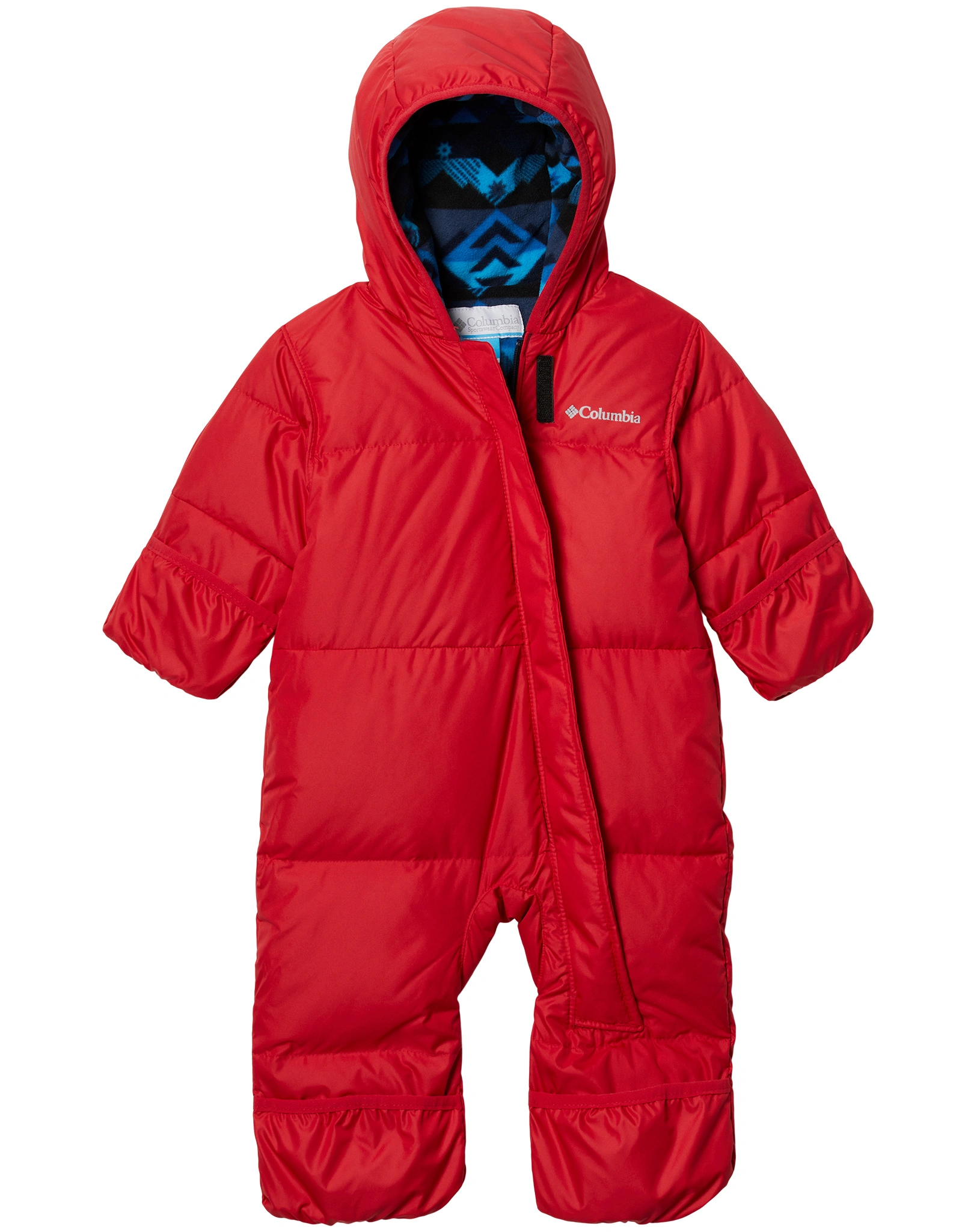 Schneeoverall SNUGGLY BUNNY BUNTING in mountain red