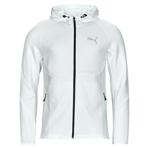 Puma - EVOSTRIPE FULL ZIP HOODIE - Blanc