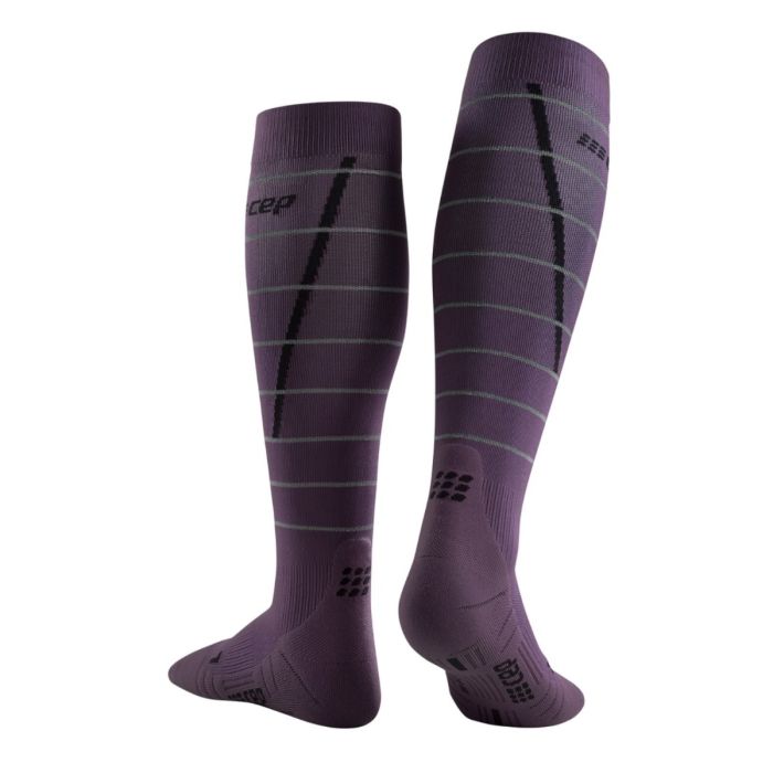 CEP Herre Strømper Reflective Compression Socks Lilla