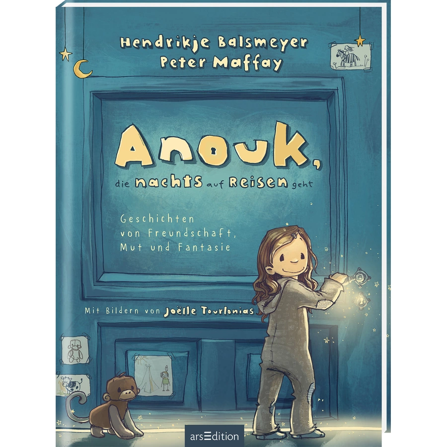arsEdition Anouk, die nachts auf Reisen geht: Geschichten von Freundschaft, Mut und Fantasie