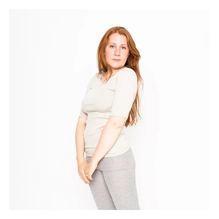 Minimalisma T-Shirt  Gym - Collection Femme  | Gris clair