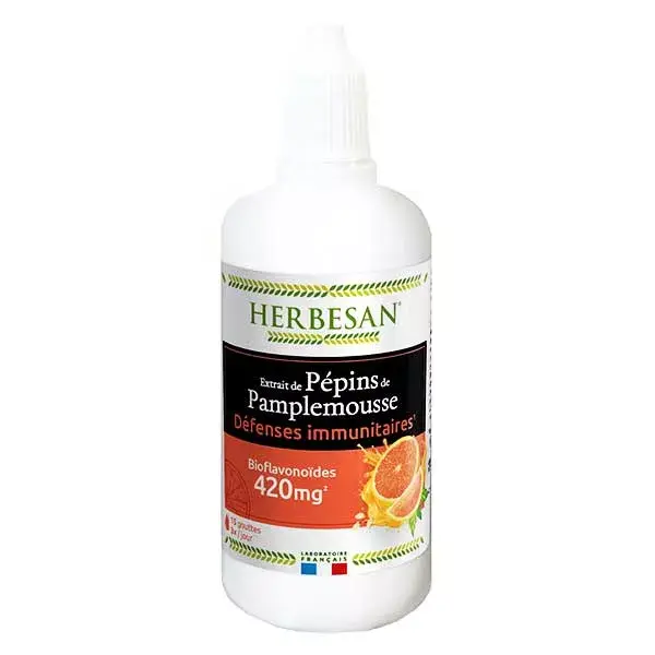 Extrato de Semente de Toranja Herbesan 420mg 100ml