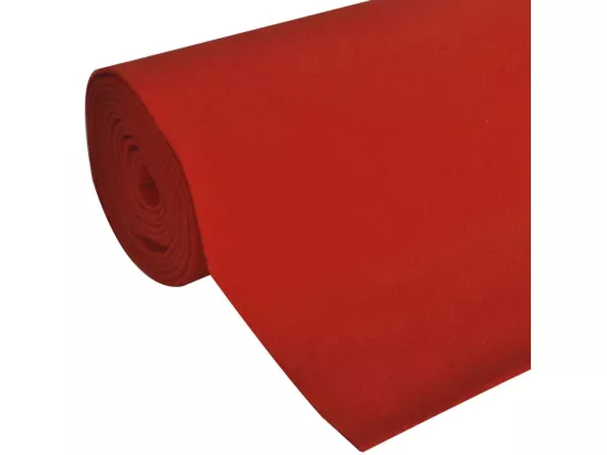 Tapis rouge 1 x 10 m 400 g/m²