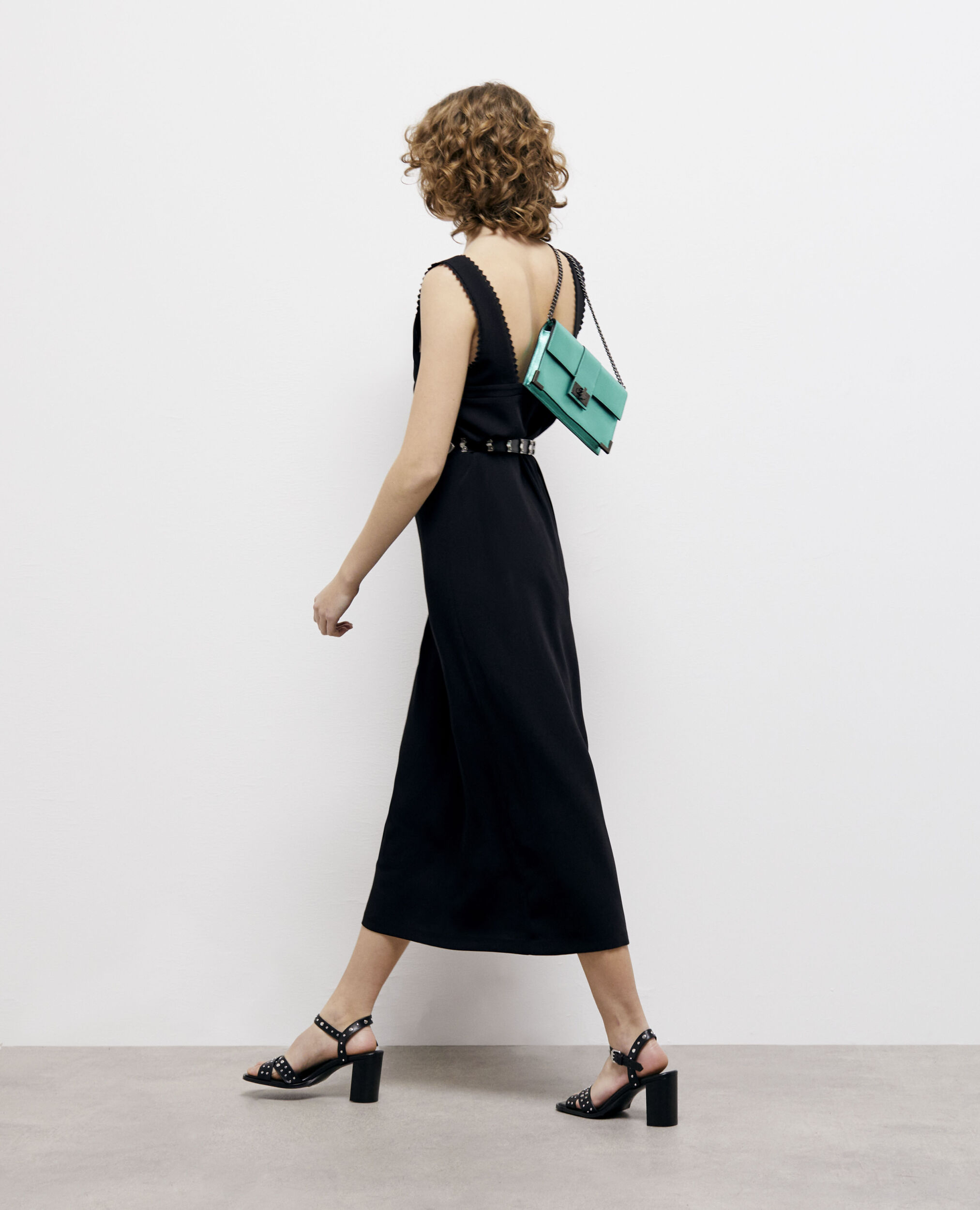 Robe longue noire