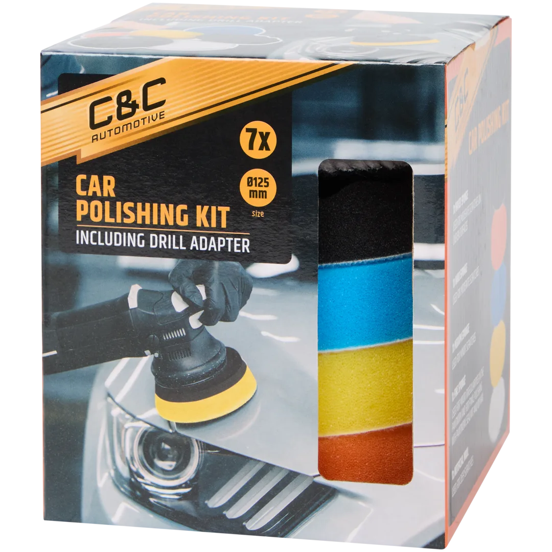 C&C auto-polijstset 7-delig