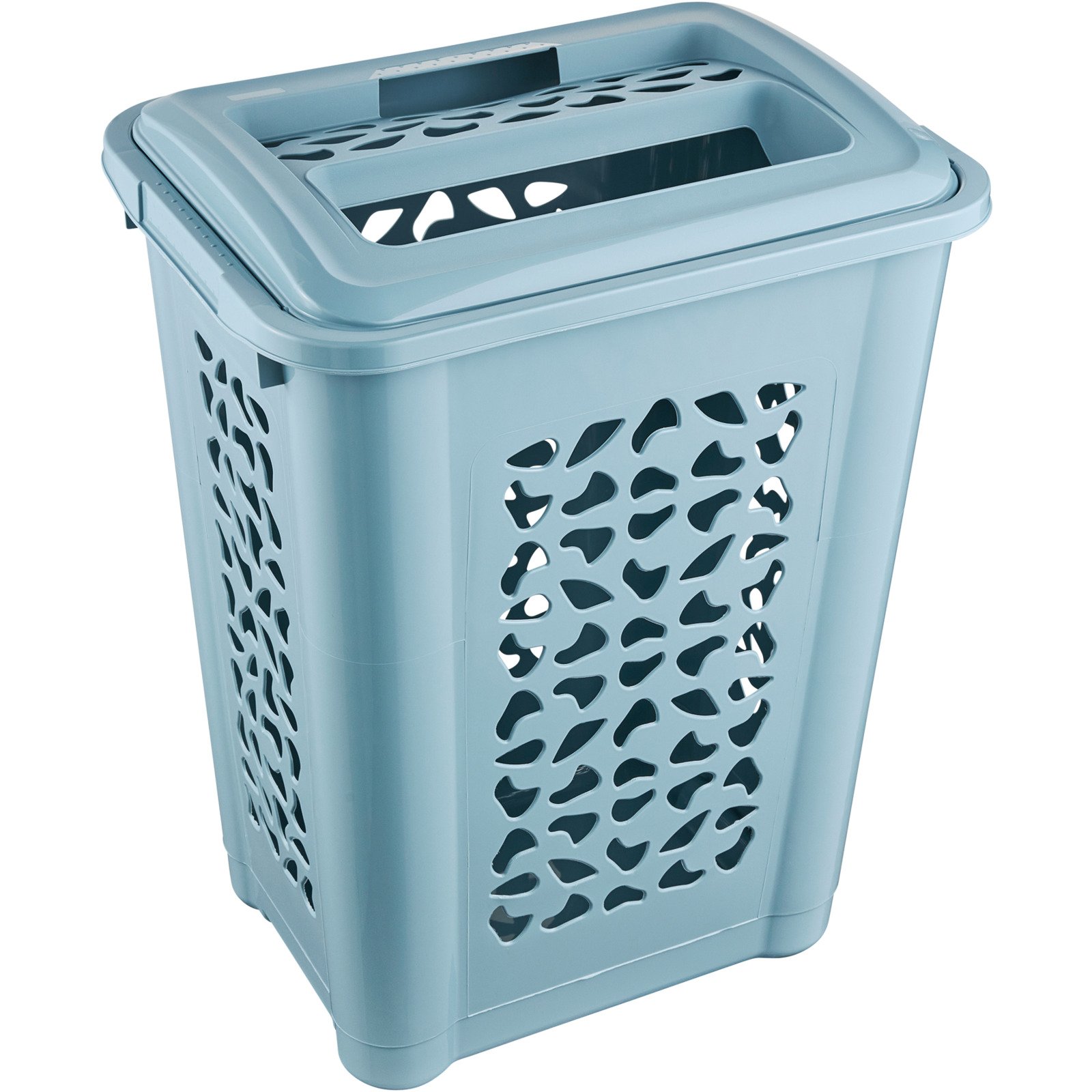 Wäschesammler PER blau 60 l 45 x 34 x 60 cm