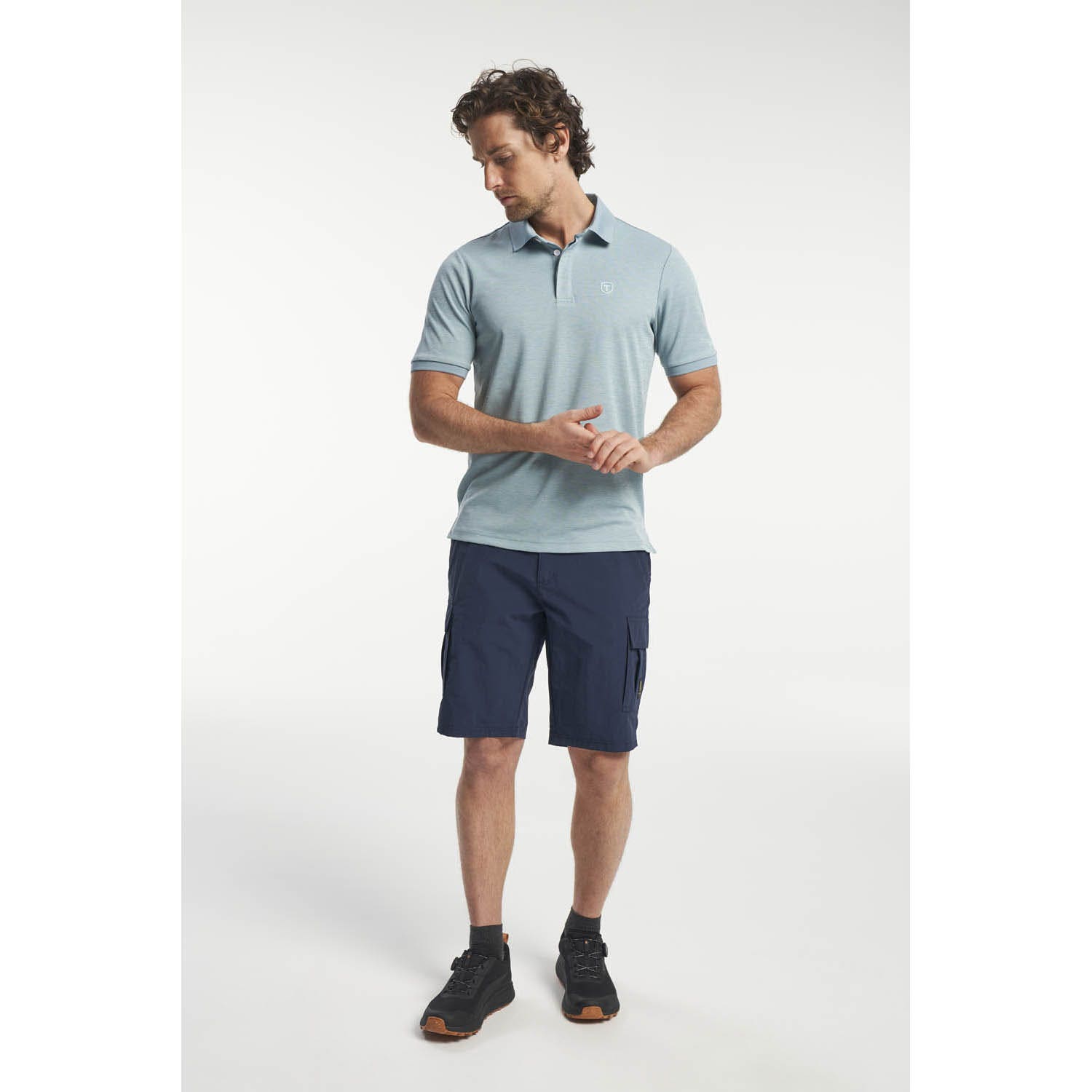 Tenson  TXlite Melange Polo Heren
