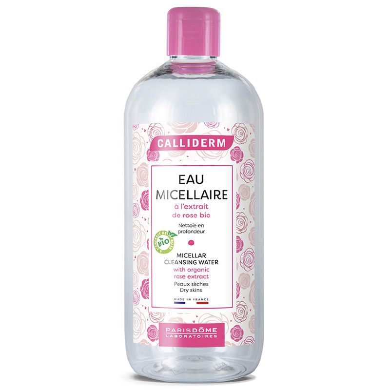 Agua Micelar con Extracto de Rosa Orgánica para Piel Seca Aguas Micelares