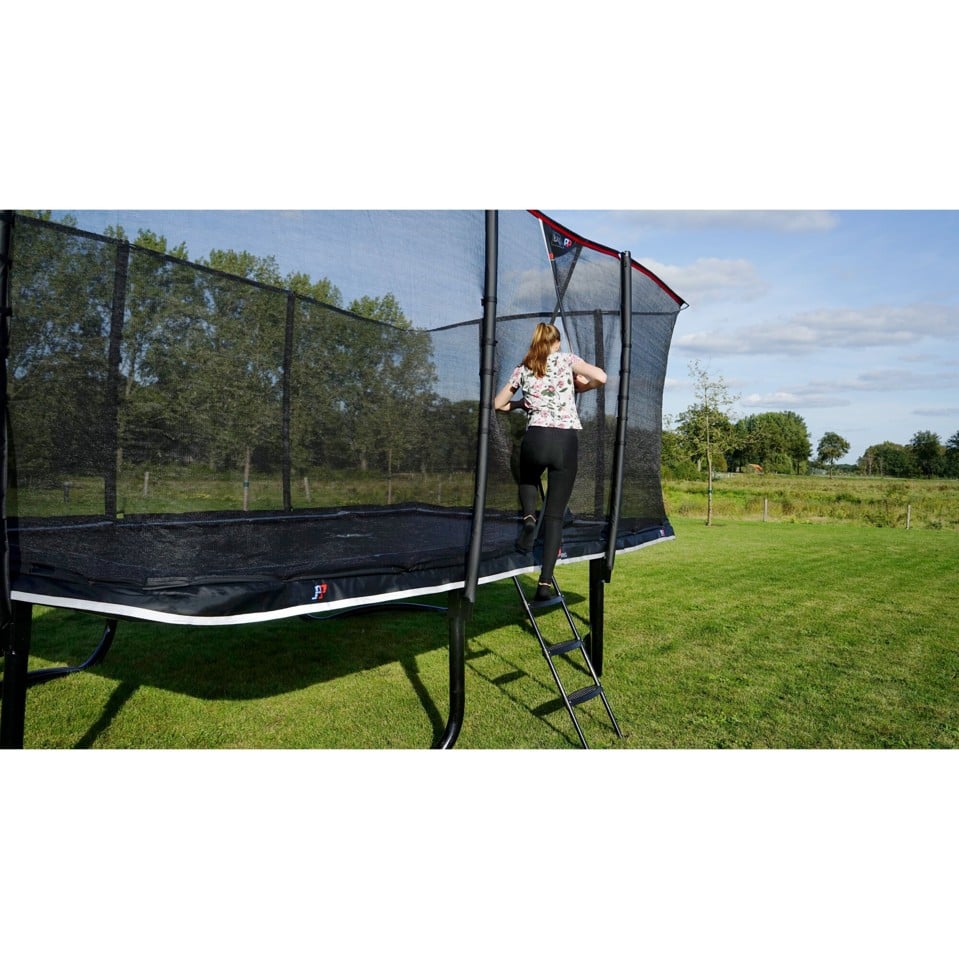 EXIT - PeakPro Trampolin 244x427 cm - Sort