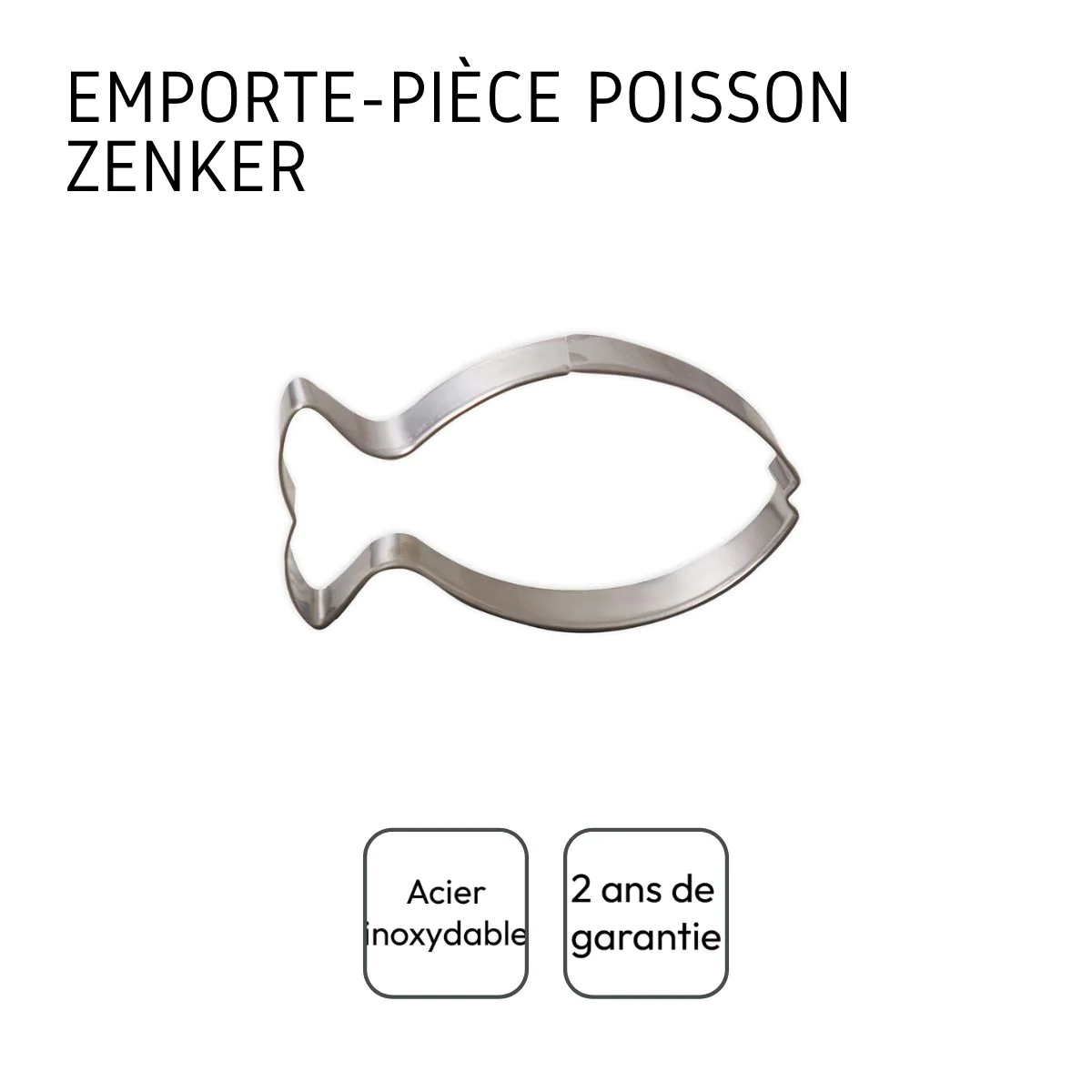 Emporte-pièce poisson Emporte-pièces Zenker