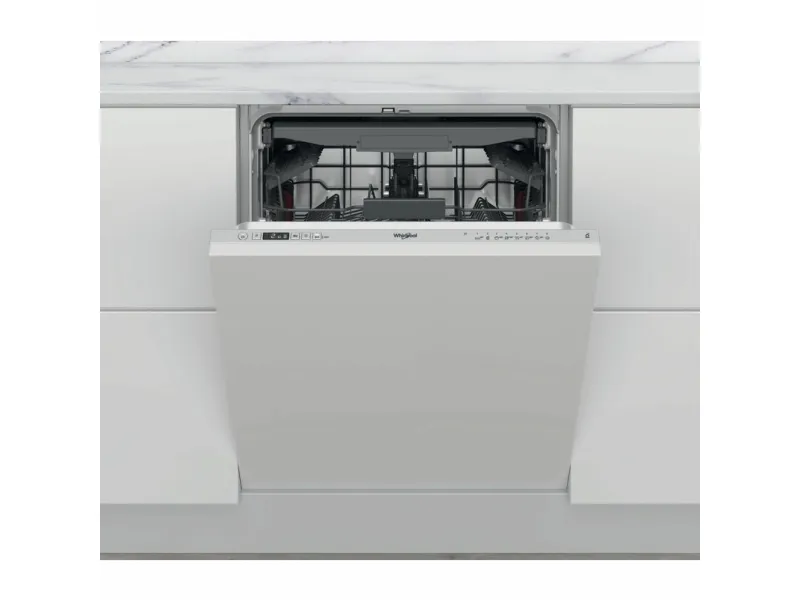 WHIRLPOOL WIC 3C26 F - Opvaskemaskine - Sølv