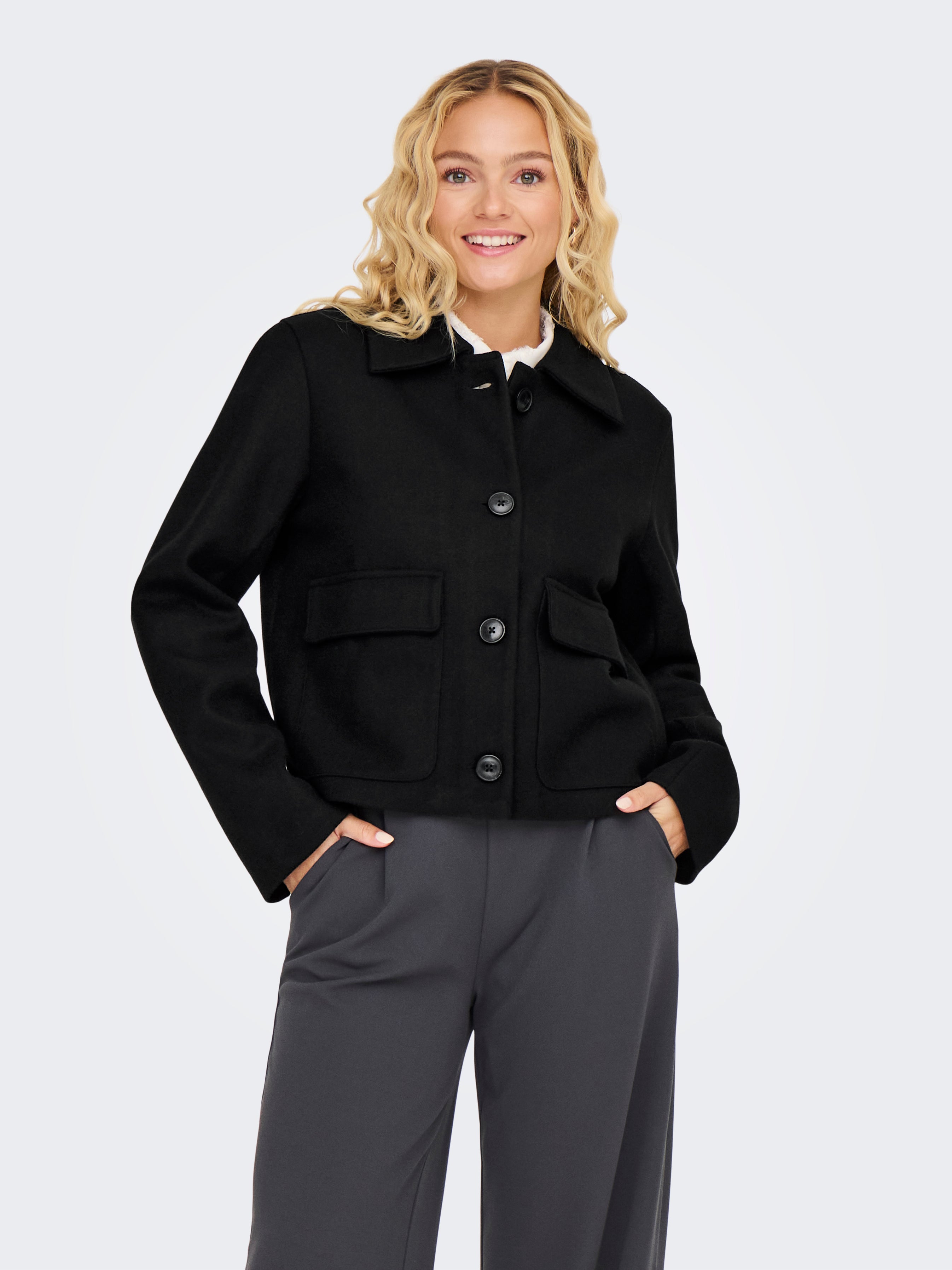 JDYMELLOW Jacke Black