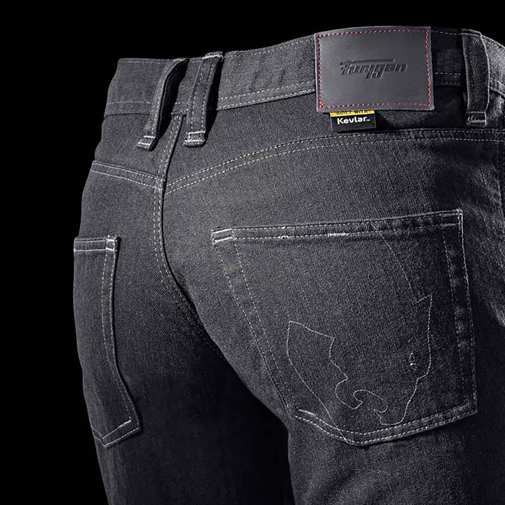 Furygan - Jean K12 X Kevlar® Straight L32 Carbone