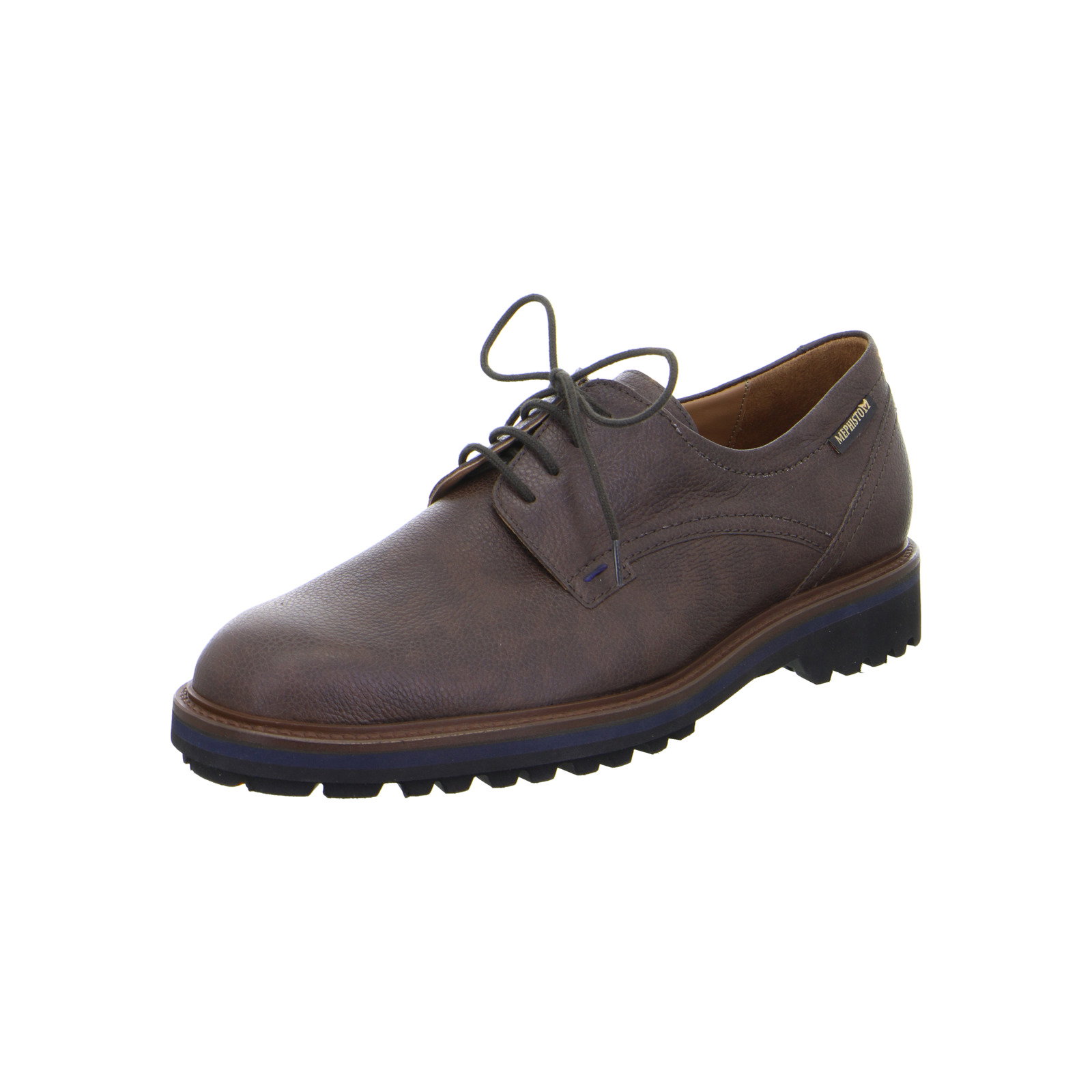 Mephisto chaussures lacet Batiste marron foncé