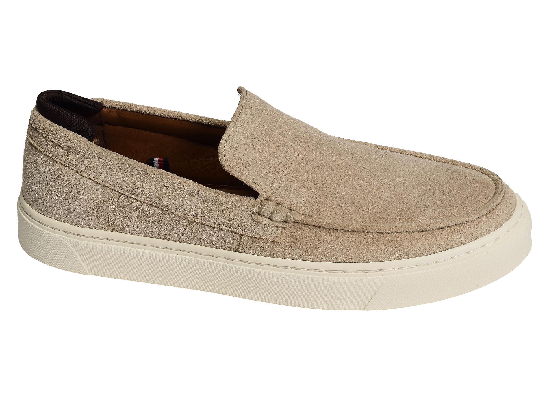 Casual hilfiger suede loafer 4985 beige