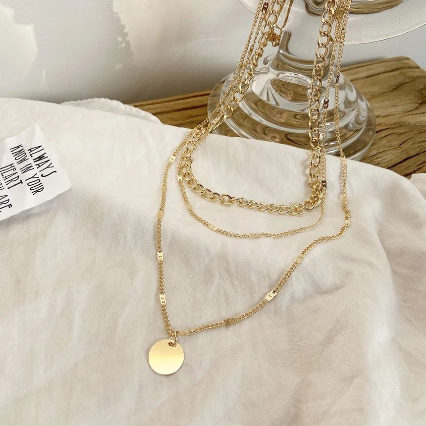 Gemsha - Hanger gelaagde ketting