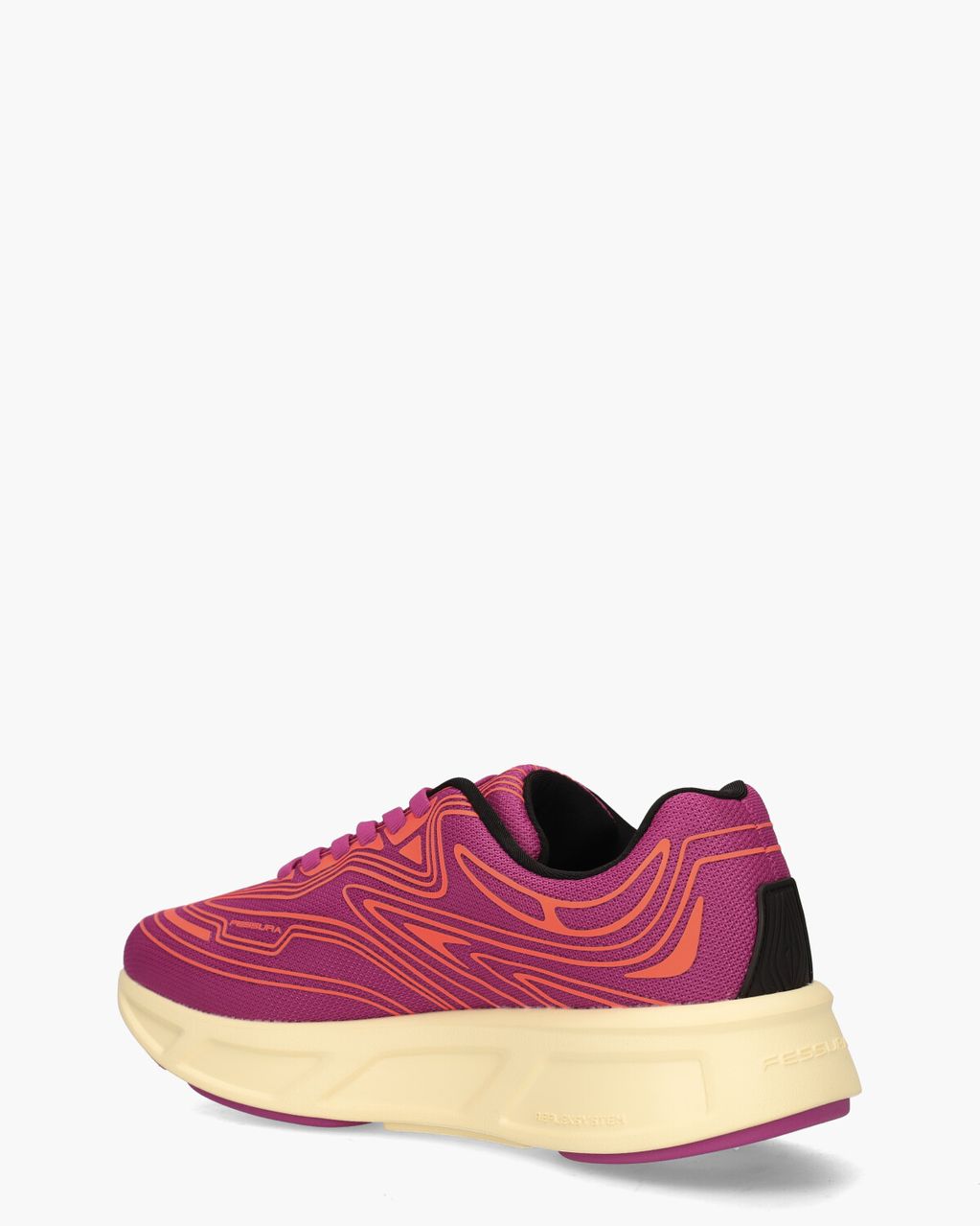 Fessura Run #01 Roze/Oranje Damessneakers