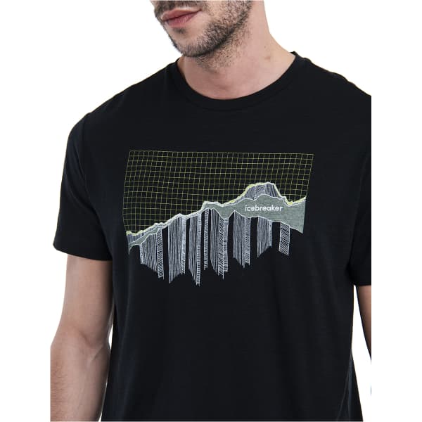 T-shirt randonnée ICEBREAKER M MERINO 150 TECH LITE III SS TEE BLACK