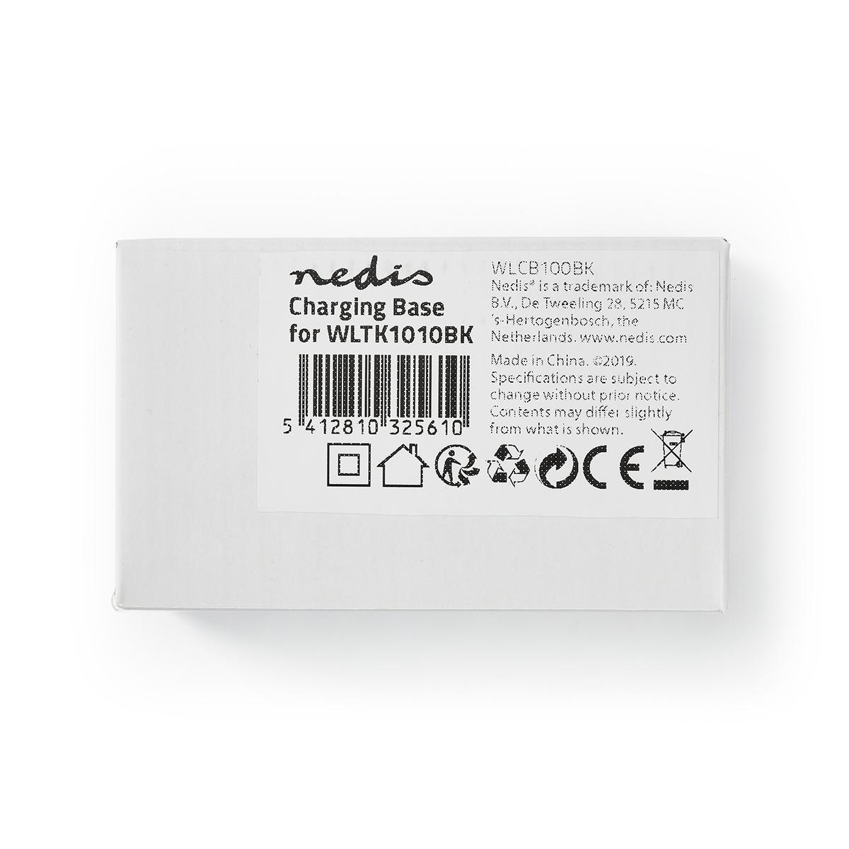 Nedis Walkie-Talkie Charging Base - NEW | Egnet for: WLTK1010BK | 2 | Sort