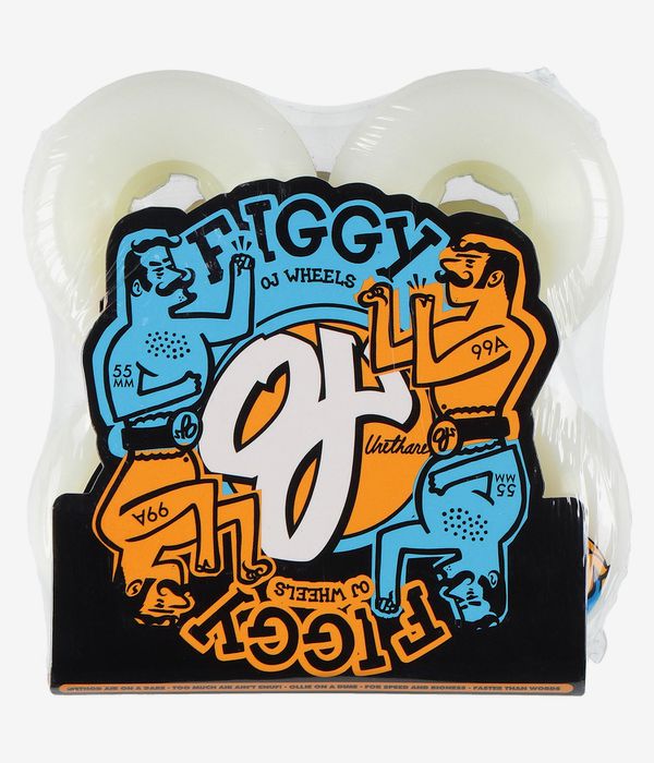 OJ Figgy Boxers Original Hardline Rollen (white) 55mm 99A 4er Pack