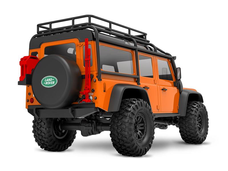 Traxxas Scale Crawler TRX-4M Land Rover Defender Orange, RT TRX-4 Performance im Mini-Format