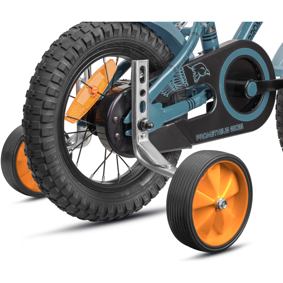 PROMETHEUS BICYCLES® Sützräder Universell für 12 bis 18 Zoll Orange