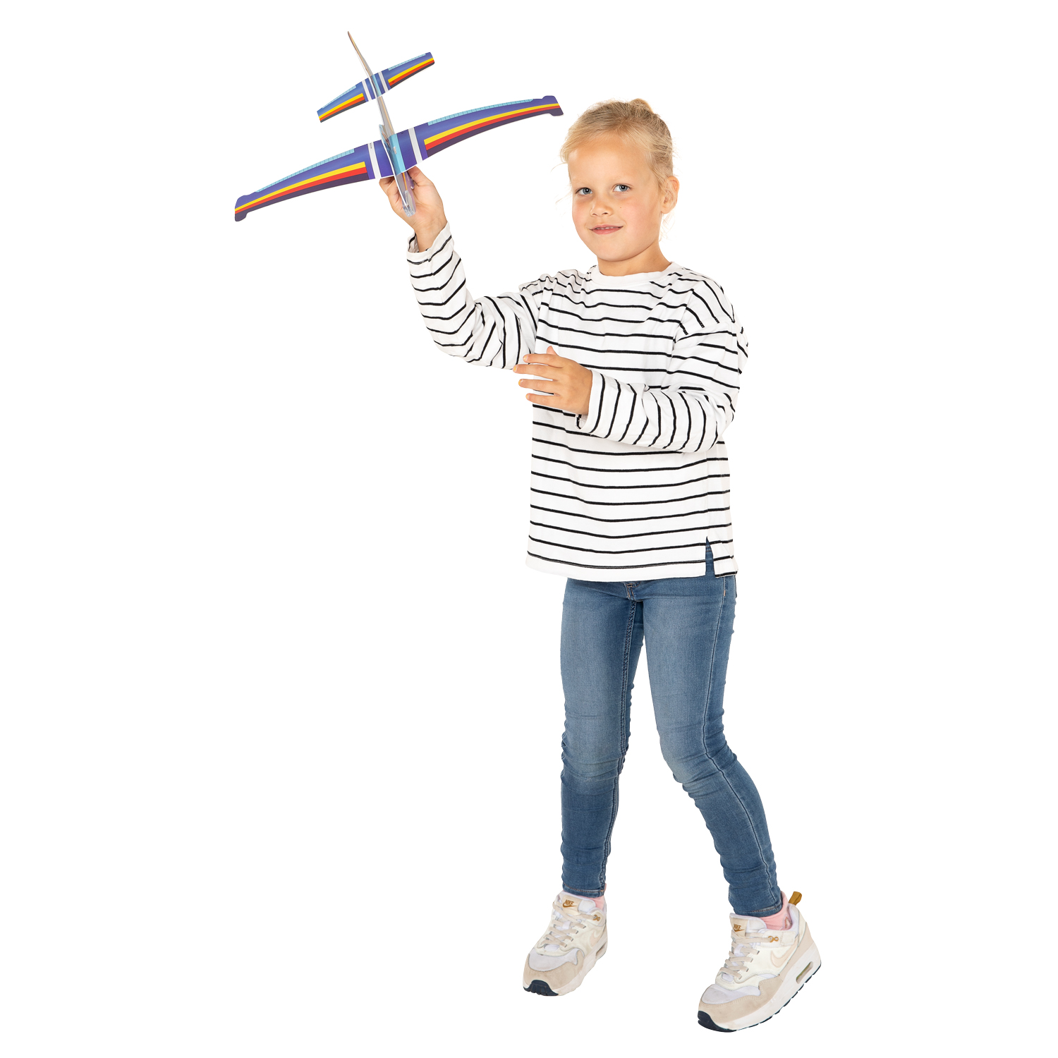 Foam Vliegtuig Jumbo, 45cm