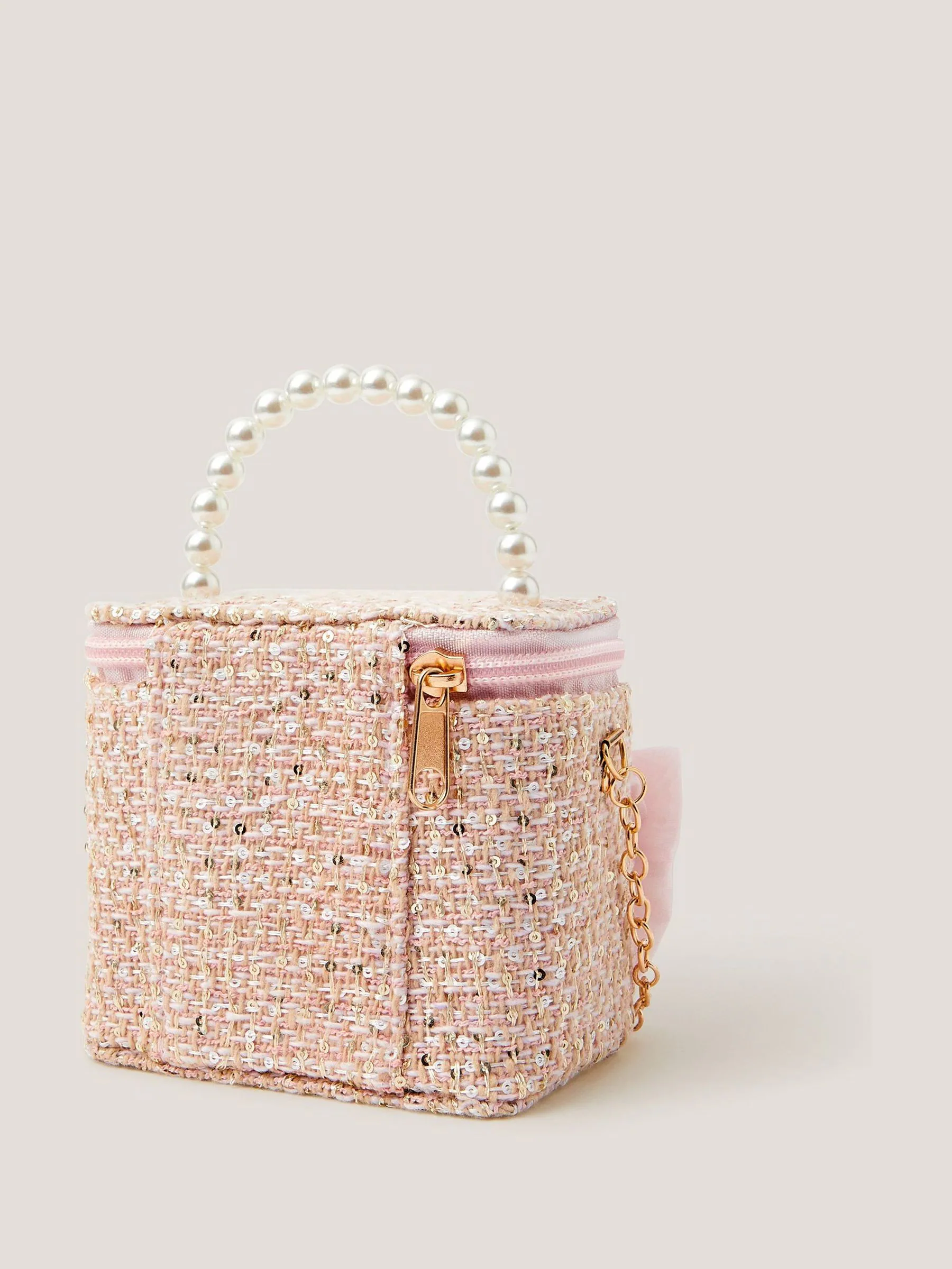 Monsoon Bow Tweed Bag