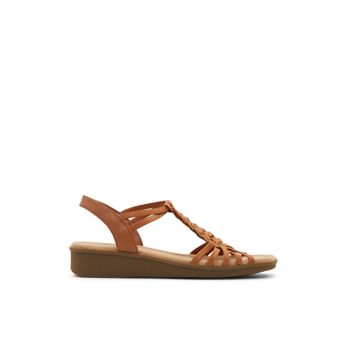 SOLEMATE-Rhalimas-Sandales à bride arrière - Talon plat - Autre Marron