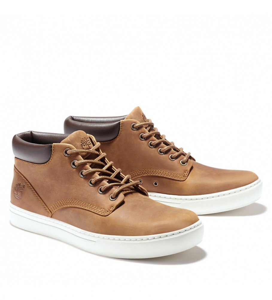 Sapatos Timberland Adventure 2.0 Cupsole Chukka em couro marrom
