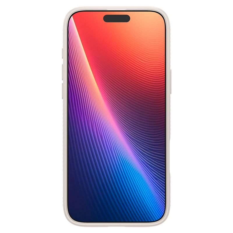 iPhone 16 Pro Max Liquid Air Case Gummi Hülle (ACS07991) - Natural Titanium (Silber)