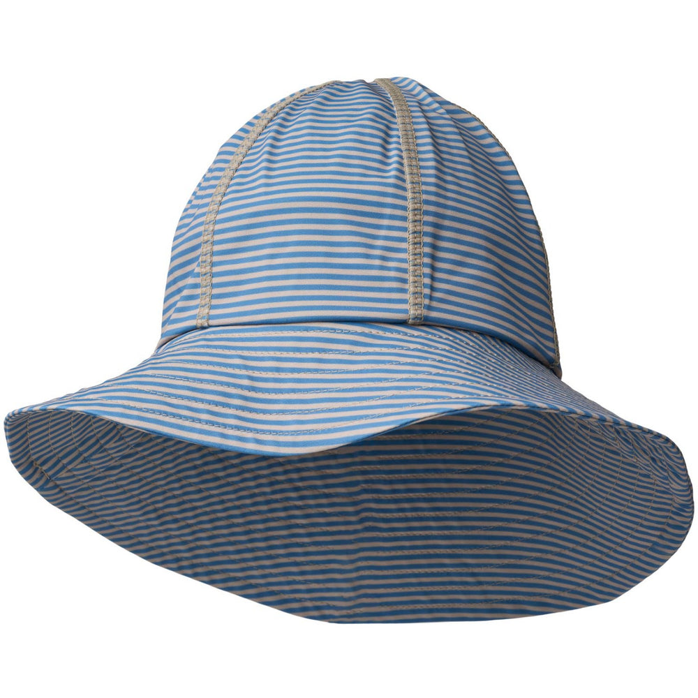 Køb Wheat Blue Swim Stripe UV Solhat Bora