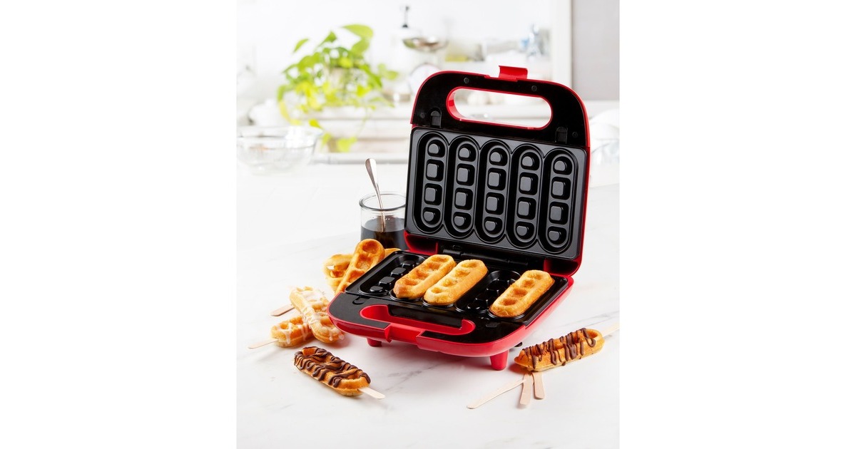 DomoSnack Party 5-in-1 snackmaker  (Rood)